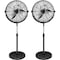 Simple Deluxe Simple Deluxe Industrial Stand Fan, 20 Inch, 2 PACK, White, 2 Inch Industrial Standing Fan HIFANXSTAND20X2 - alternate 1